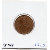 2 centimes Cérès 1889 Sup+