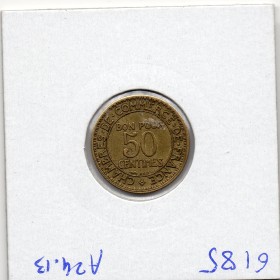 Bon pour 50 centimes Commerce Industrie 1929 Sup-