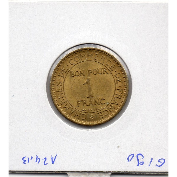 Bon pour 1 franc Commerce Industrie 1921 Sup