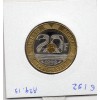 20 francs Mont St Michel 1993 Sup+