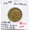 20 francs Coq Guiraud 1951 B Sup+