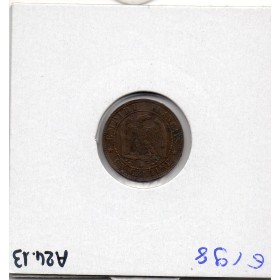 1 centime Napoléon III tête laurée 1862 A Paris TTB