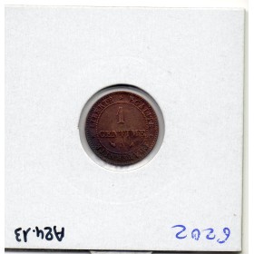 1 centime Cérès 1895 Sup-