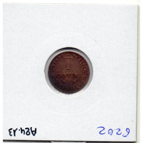 1 centime Cérès 1895 Sup-