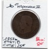10 centimes Napoléon III tête nue 1857 K Bordeaux B