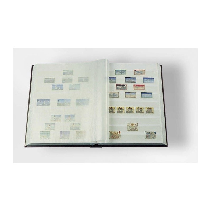 Classeur album pour timbres  A4, 32 pages blanches,  couverture non ouatinée