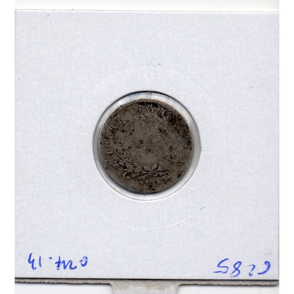 1/2 Franc Napoléon 1er 1809 A paris B