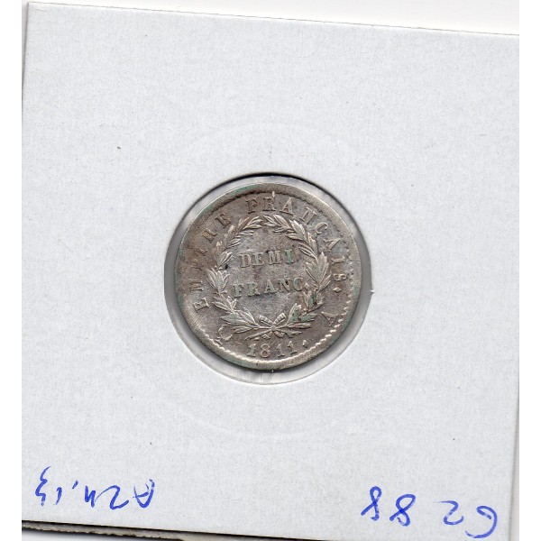 1/2 Franc Napoléon 1er 1811 A paris Sup