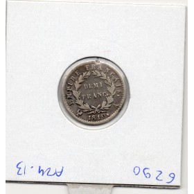 1/2 Franc Napoléon 1er 1810 A paris TTB-