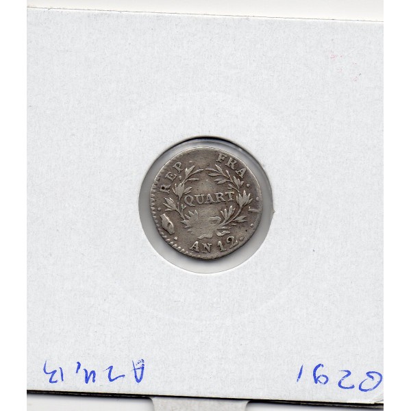 1/4 Franc Napoléon 1er An 12 I Limoges TTB-
