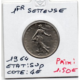 1 franc Semeuse Nickel 1964 Sup