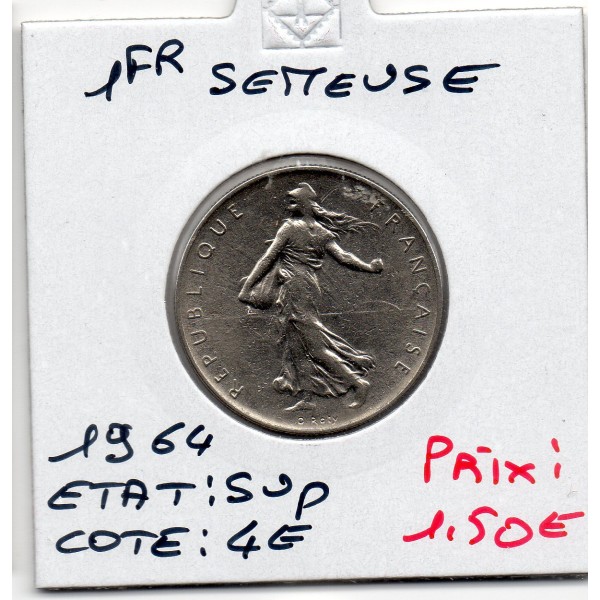 1 franc Semeuse Nickel 1964 Sup