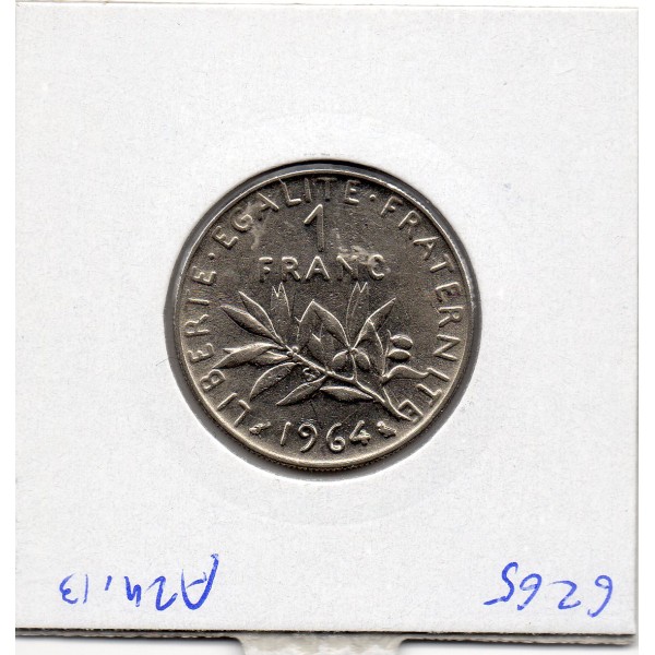 1 franc Semeuse Nickel 1964 Sup