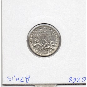 50 centimes Semeuse Argent 1911 TTB+