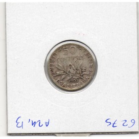 50 centimes Semeuse Argent 1903 TB