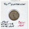 50 centimes Semeuse Argent 1905 TB