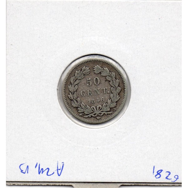 50 centimes Louis Philippe 1846 A Paris TB-