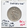2 Francs Semeuse Argent 1900 TB