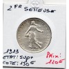 2 Francs Semeuse Argent 1913 Sup+