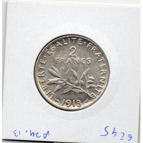2 Francs Semeuse Argent 1913 Sup+