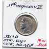 1 franc Napoléon III tête laurée 1867 A Paris Sup+