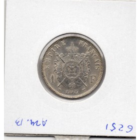 1 franc Napoléon III tête laurée 1867 A Paris Sup+
