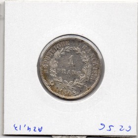 1 Franc Napoléon 1er 1808 A Paris TTB+