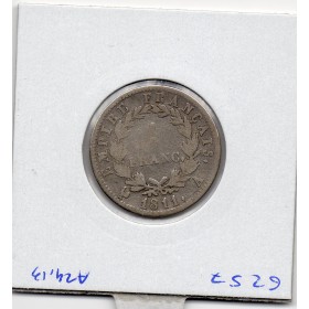 1 Franc Napoléon 1er 1811 A Paris TB
