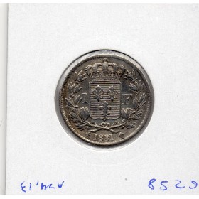 1 franc Henri V 1831 Sup tranche cannelée