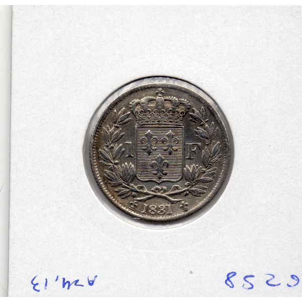 1 franc Henri V 1831 Sup tranche cannelée