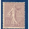 Timbre France Yvert No 133 semeuse lignée 30c lilas neuf **