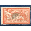 Timbre France Yvert No 145 Type merson 2f orange et vert bleu neuf **