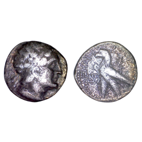 Egypte, Royaume Lagide - Ptolémée VIII Tetradrachme (an 51 -120 à -119)