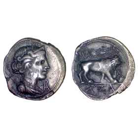 Massalia, Marseille drachme légère (-220 à -200) XZA