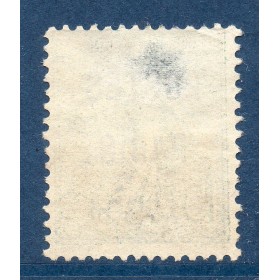 Timbre France Préoblitérés Yvert 25 semeuse poste Paris 1920 15c vert olive neuf  sans gomme aminci