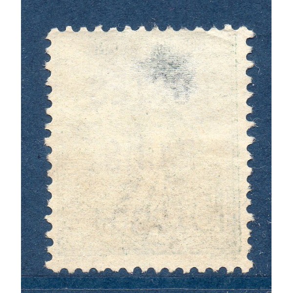 Timbre France Préoblitérés Yvert 25 semeuse poste Paris 1920 15c vert olive neuf  sans gomme aminci