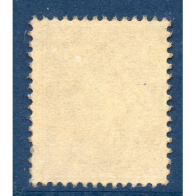Timbre France Yvert No 132 semeuse lignée 25c bleu neuf * avec charnière