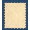 Timbre France Yvert No 132 semeuse lignée 25c bleu neuf * avec charnière
