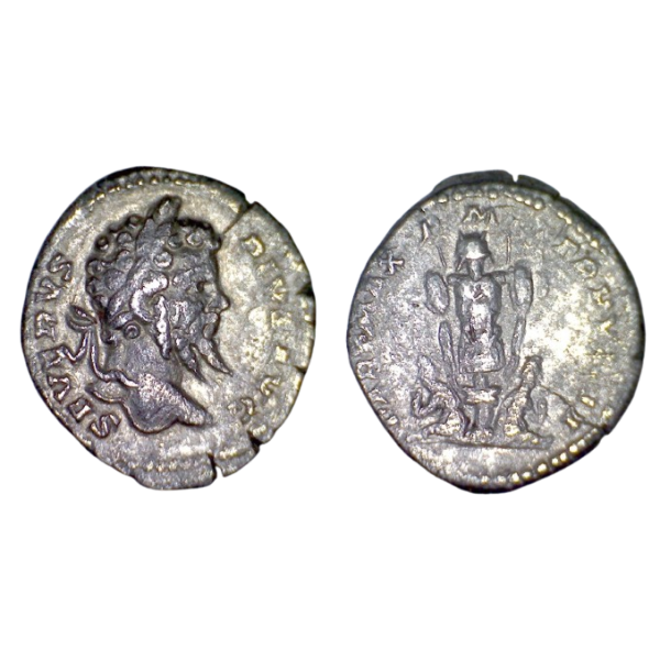 Denier de Séptime Sévère (202) RIC.185 PART MAX Rome