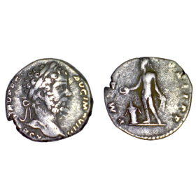 Denier de Septime Sévère (197) RIC.105 Génie Sacrifiant Rome