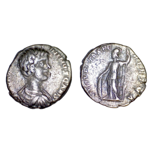 Denier de Caracalla (197) RIC.2 SECVRITAS PERPETVA Rome