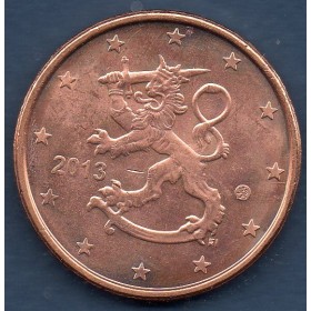 Pièce de 5 centimes d'Euro Finlande - 2ème type et 2ème carte (2007 à nos jours)