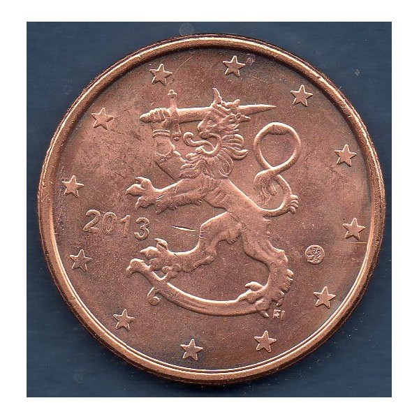 Pièce de 5 centimes d'Euro Finlande - 2ème type et 2ème carte (2007 à nos jours)