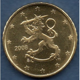 Pièce de 10 centimes d'Euro Finlande - 2ème type et 2ème carte (2007 à nos jours)