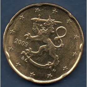 Pièce de 20 centimes d'Euro Finlande - 2ème type et 2ème carte (2007 à nos jours)