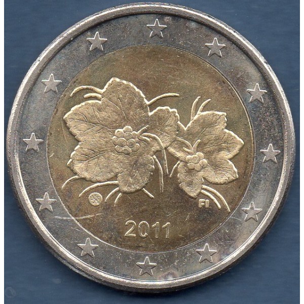 Pièce de 2 Euro Finlande - 2ème type et 2ème carte (2007 à nos jours)