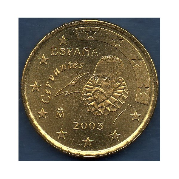 Pièce de 10 centimes d'Euro Espagne - 1er Type, 1ère Carte (1999-2006)