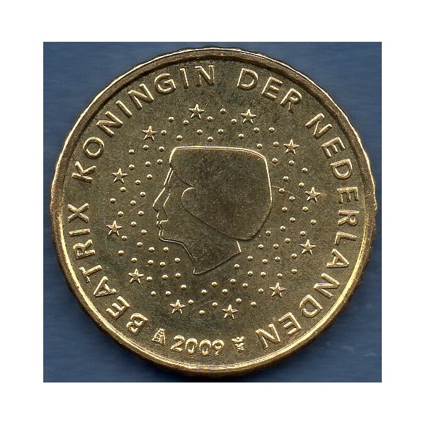 Pièce de 10 centimes d'Euro Pays-Bas - 2ème carte (2007-2013)
