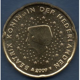 Pièce de 20 centimes d'Euro Pays-Bas - 2ème carte (2007-2013)