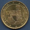 Pièce de 10 centimes d'Euro Autriche - 1ère Carte (2002-2007)